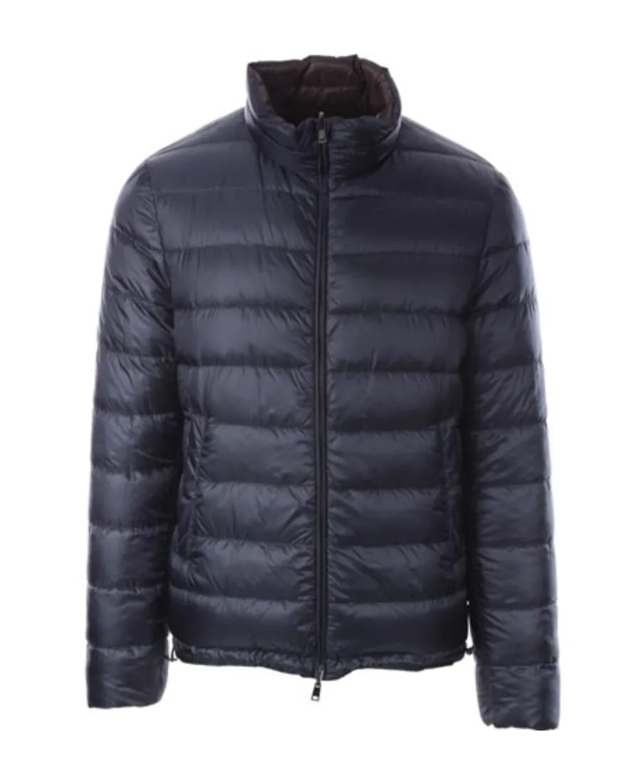 Reversible Zip-Up Quilted Padded Jacket