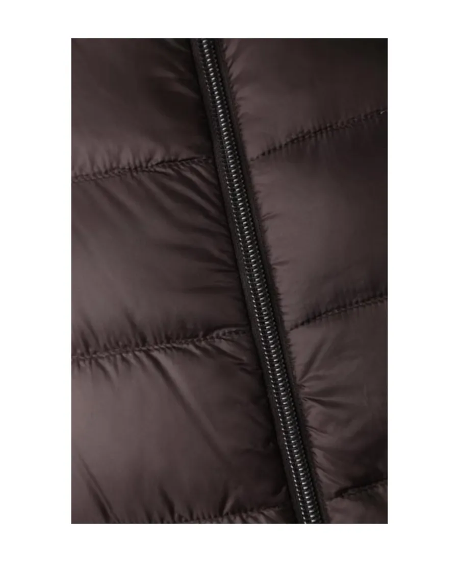 Reversible Zip-Up Quilted Padded Jacket