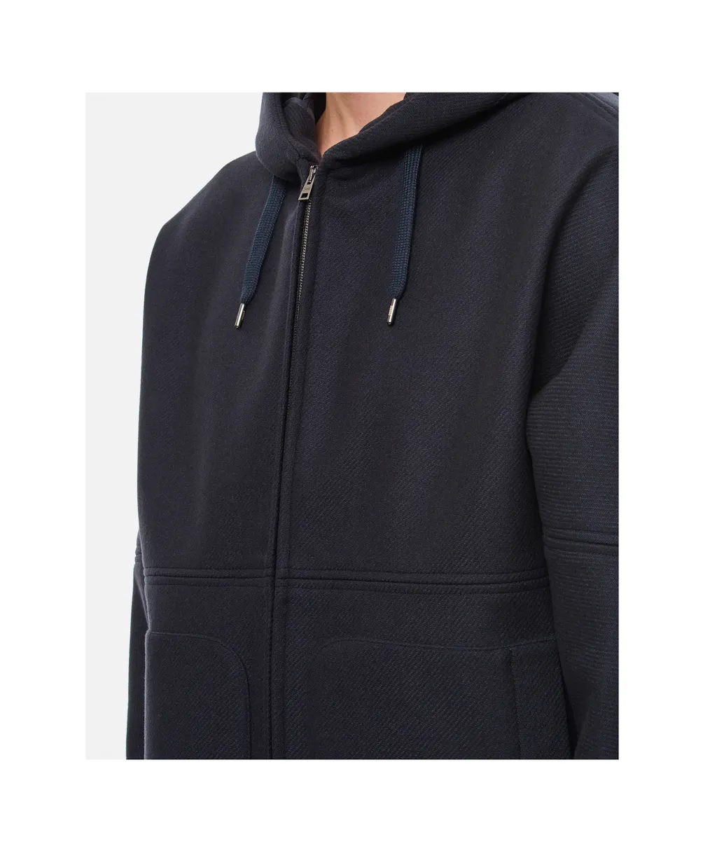 Zip-Up Drawstring Coat