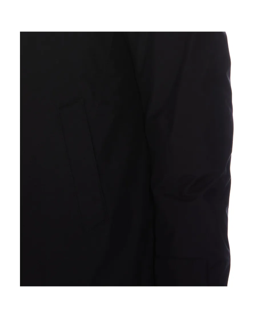 Gortex Logo-Printed Drawstring Hooded Coat