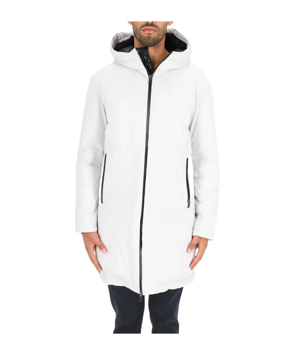 Straight Hem Long-Sleeved Carcoat