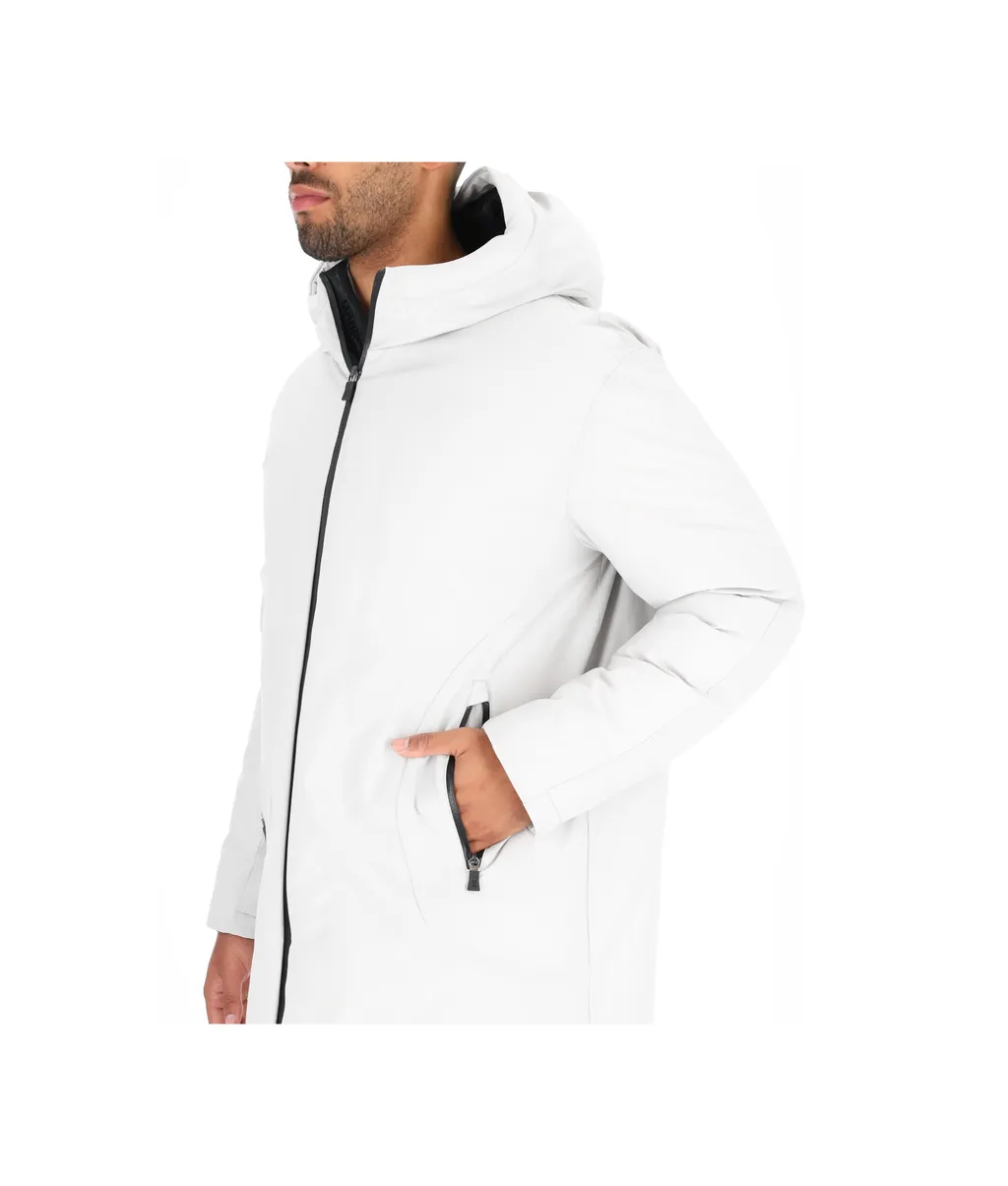 Straight Hem Long-Sleeved Carcoat