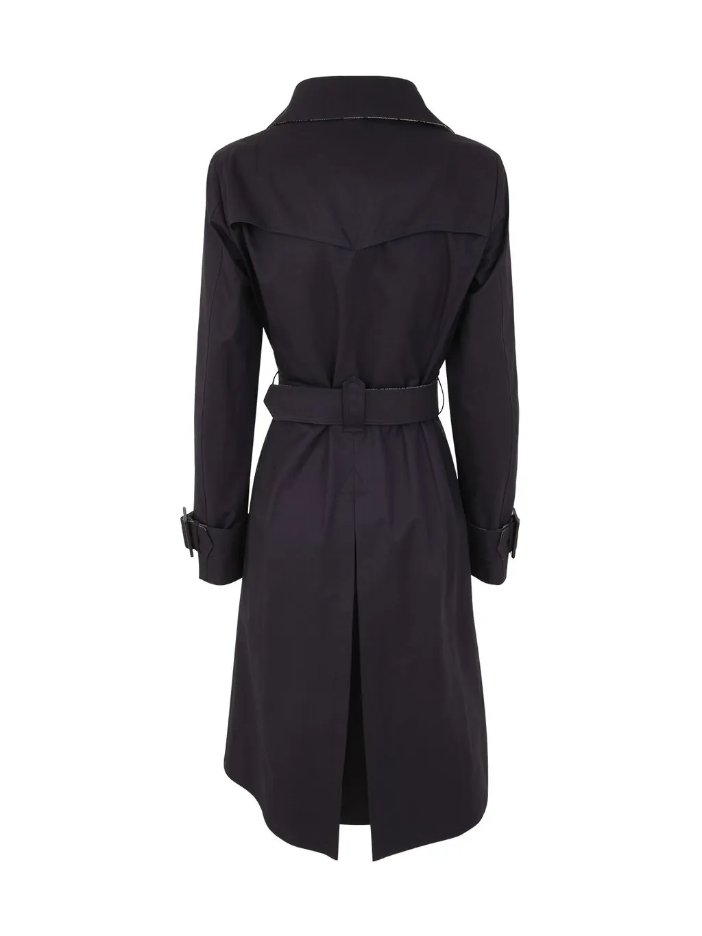 Double Breasted Belted Coat