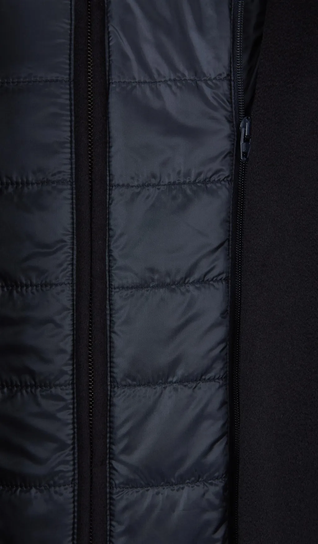Single-Breasted Layered Padded Blazer