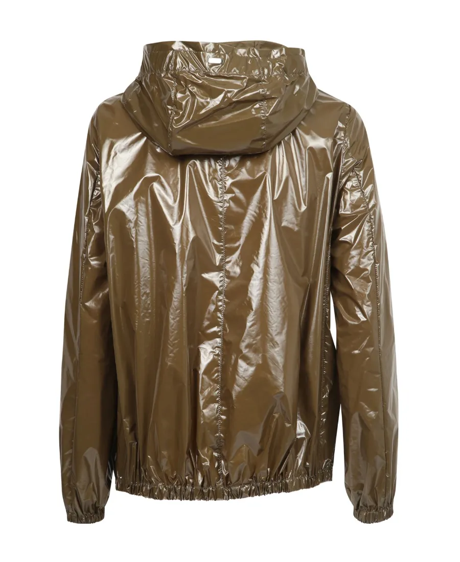 High-Shine Drawstring Jacket