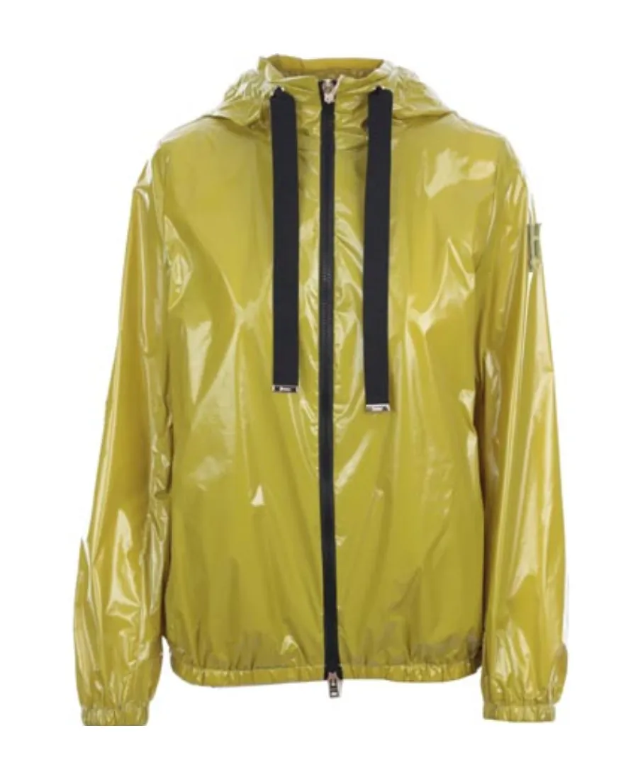 High-Shine Drawstring Jacket