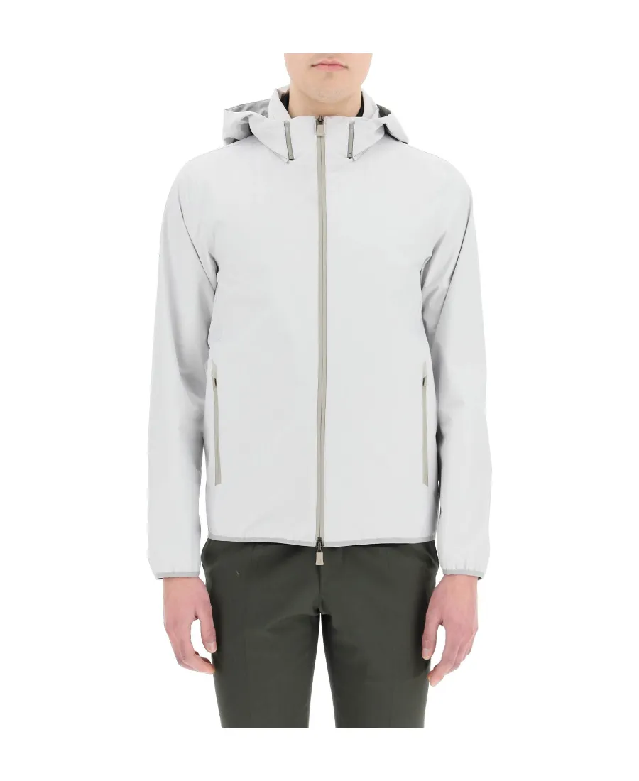 Zipped Hooded Jacket