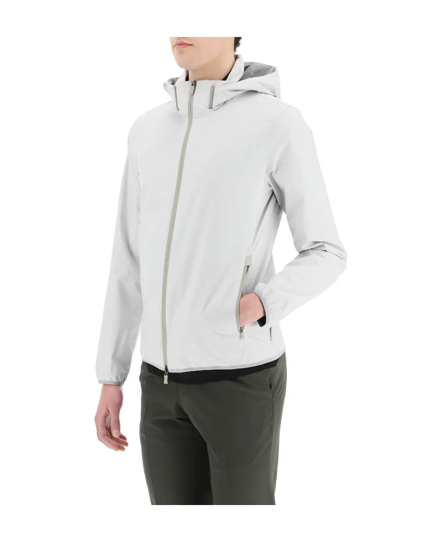 Zipped Hooded Jacket