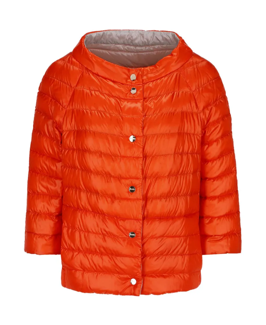 Reversible Buttoned Padded Jacket