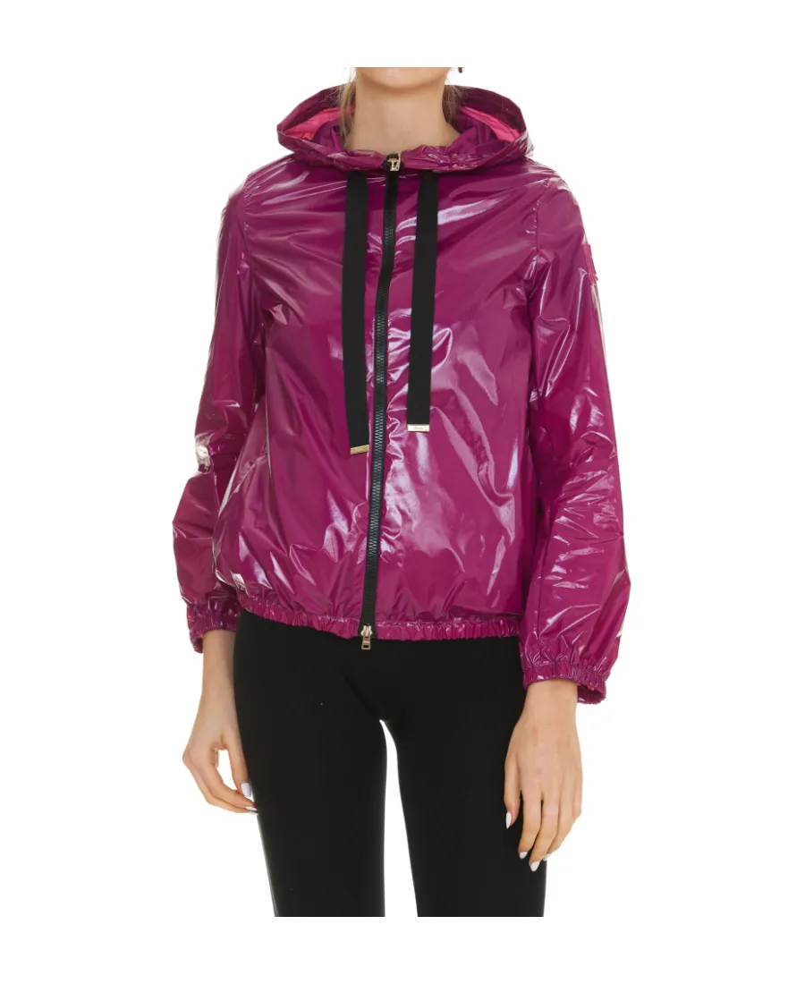 High-Shine Drawstring Jacket