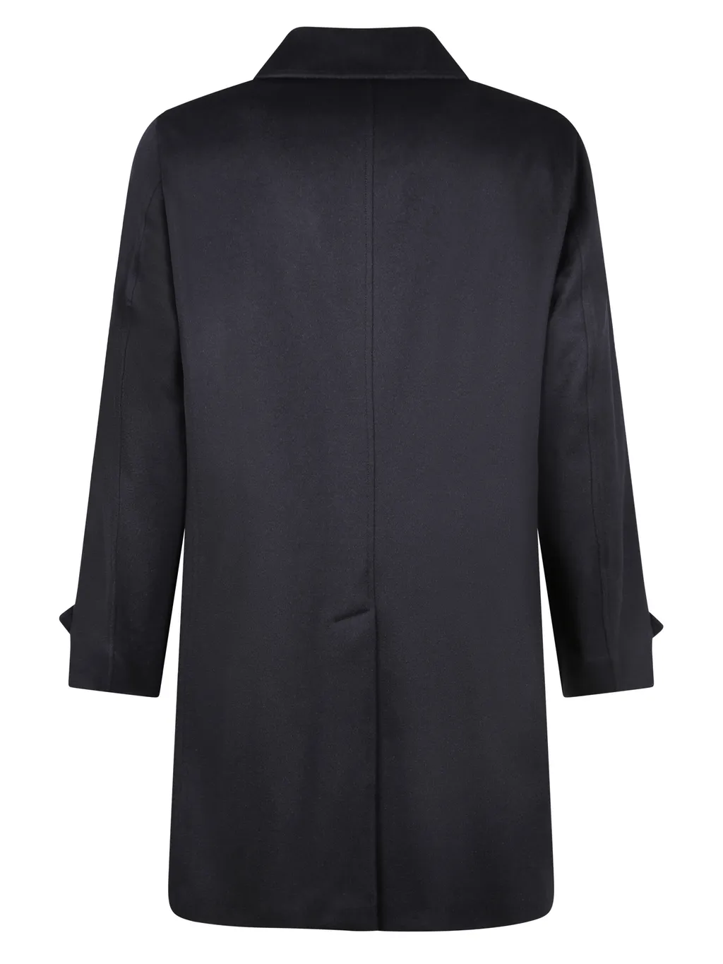 Single-Breasted Long-Sleeved Coat