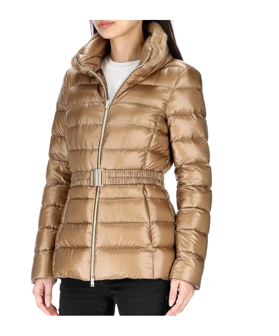 Long-Sleeved Down Jacket