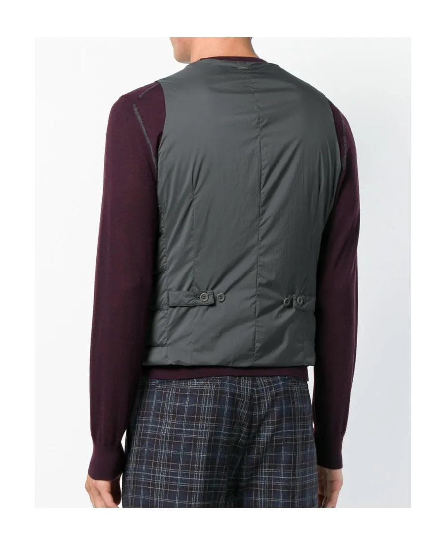 Padded Button-Up Gilet