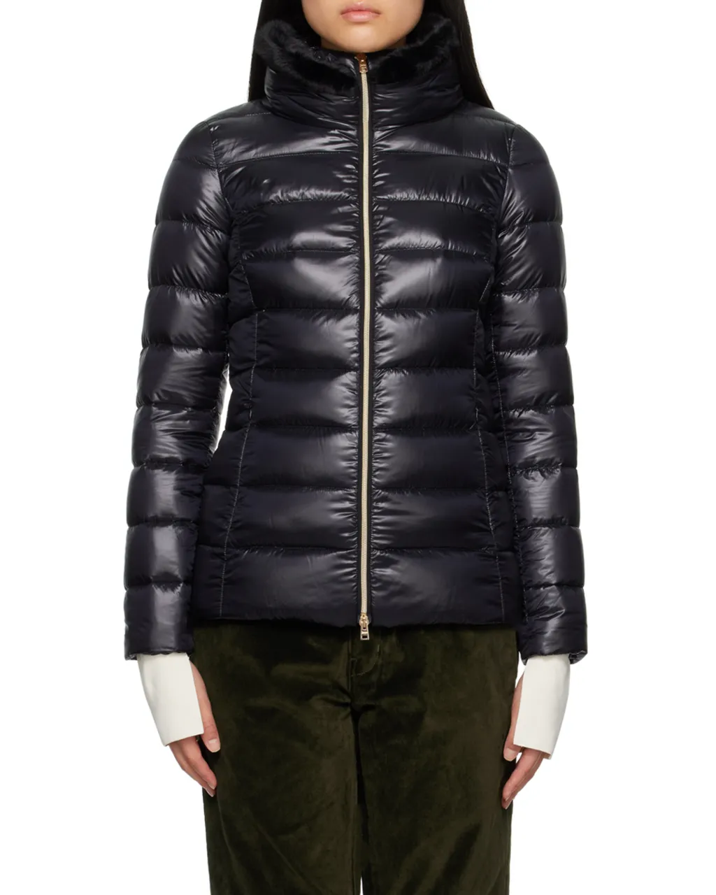 Claudia Belted Quilted Puffer Jacket