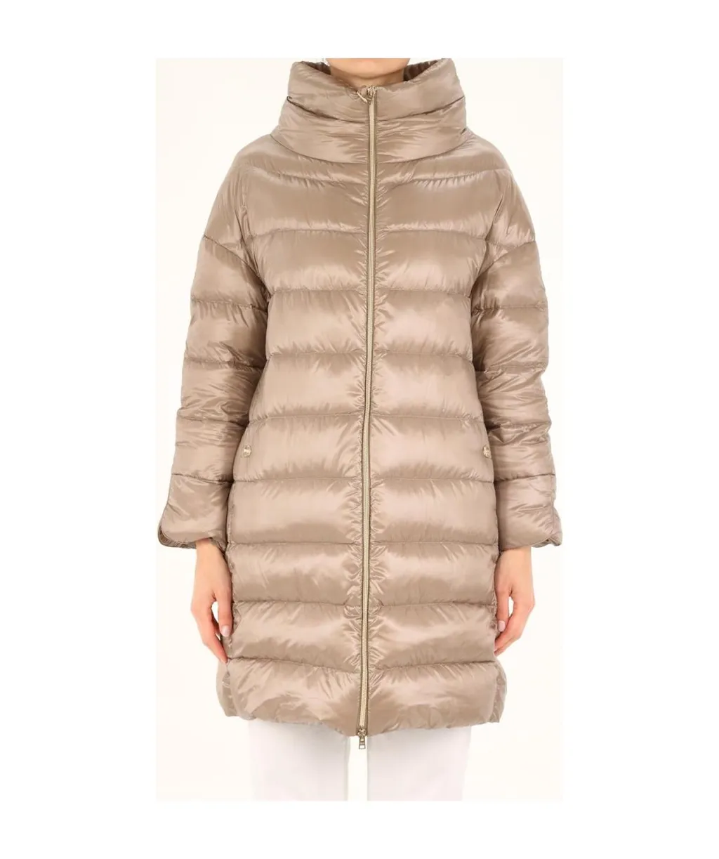 Mid-Length Down Coat