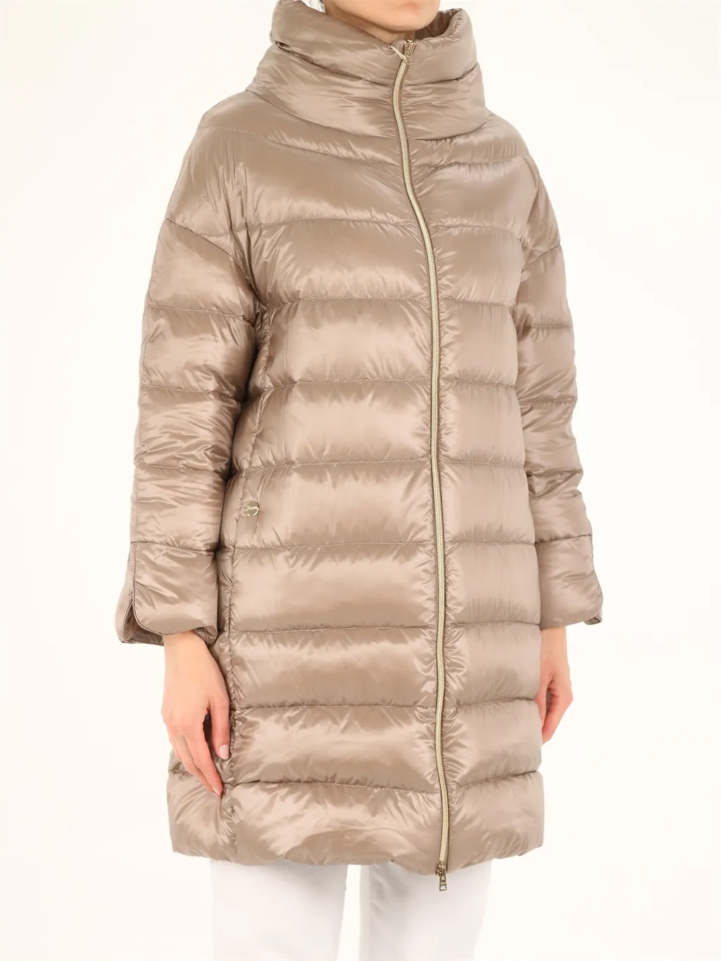 Mid-Length Down Coat