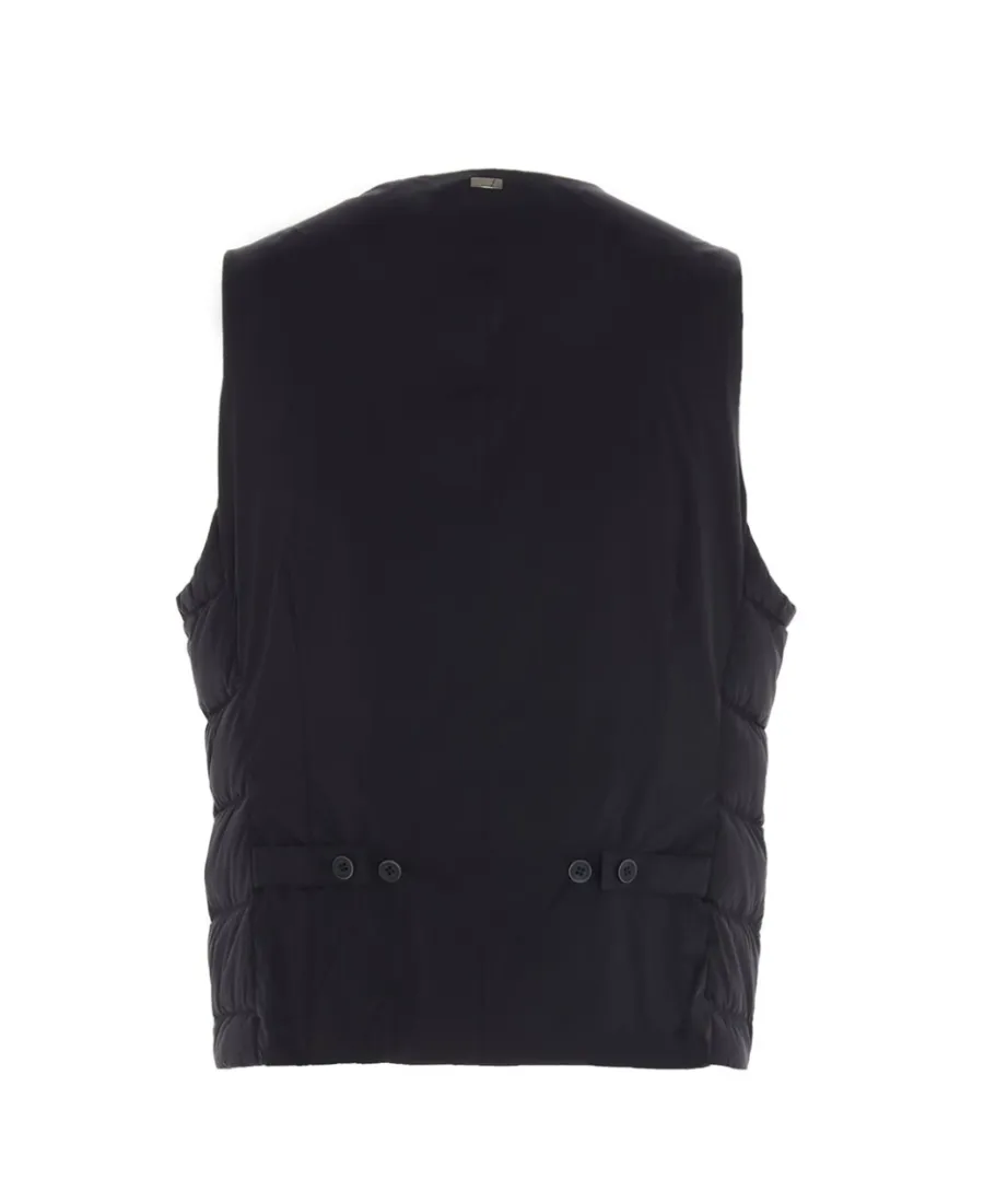 Padded Button-Up Gilet