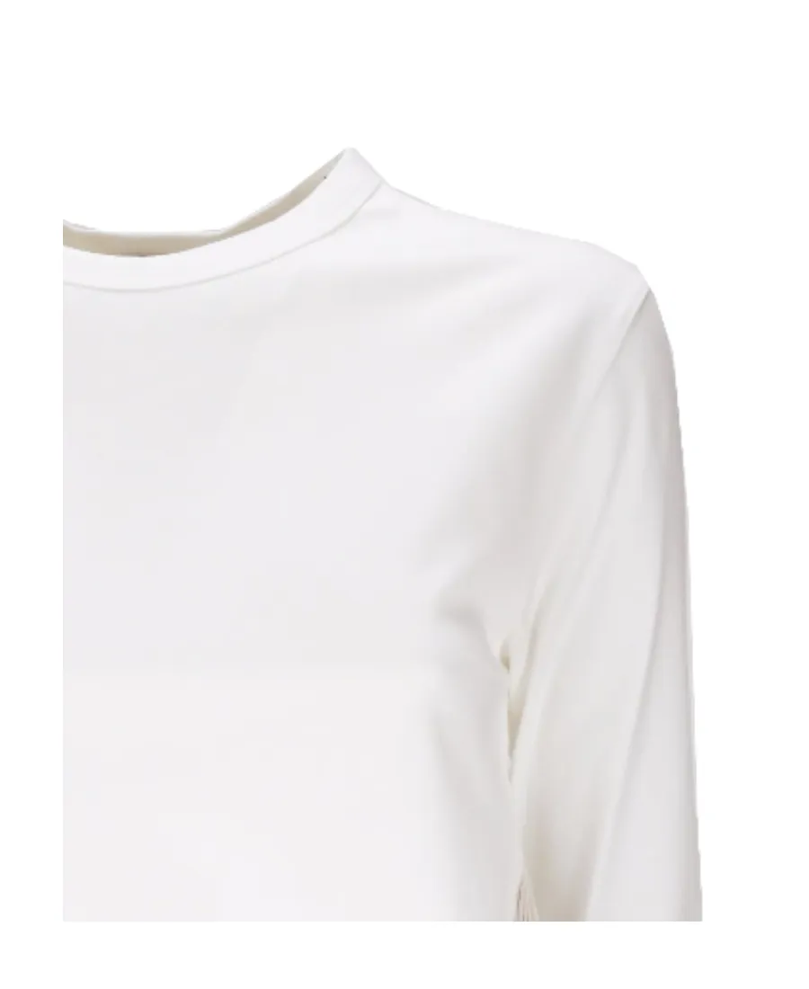 Pleat-Insert Cotton Top