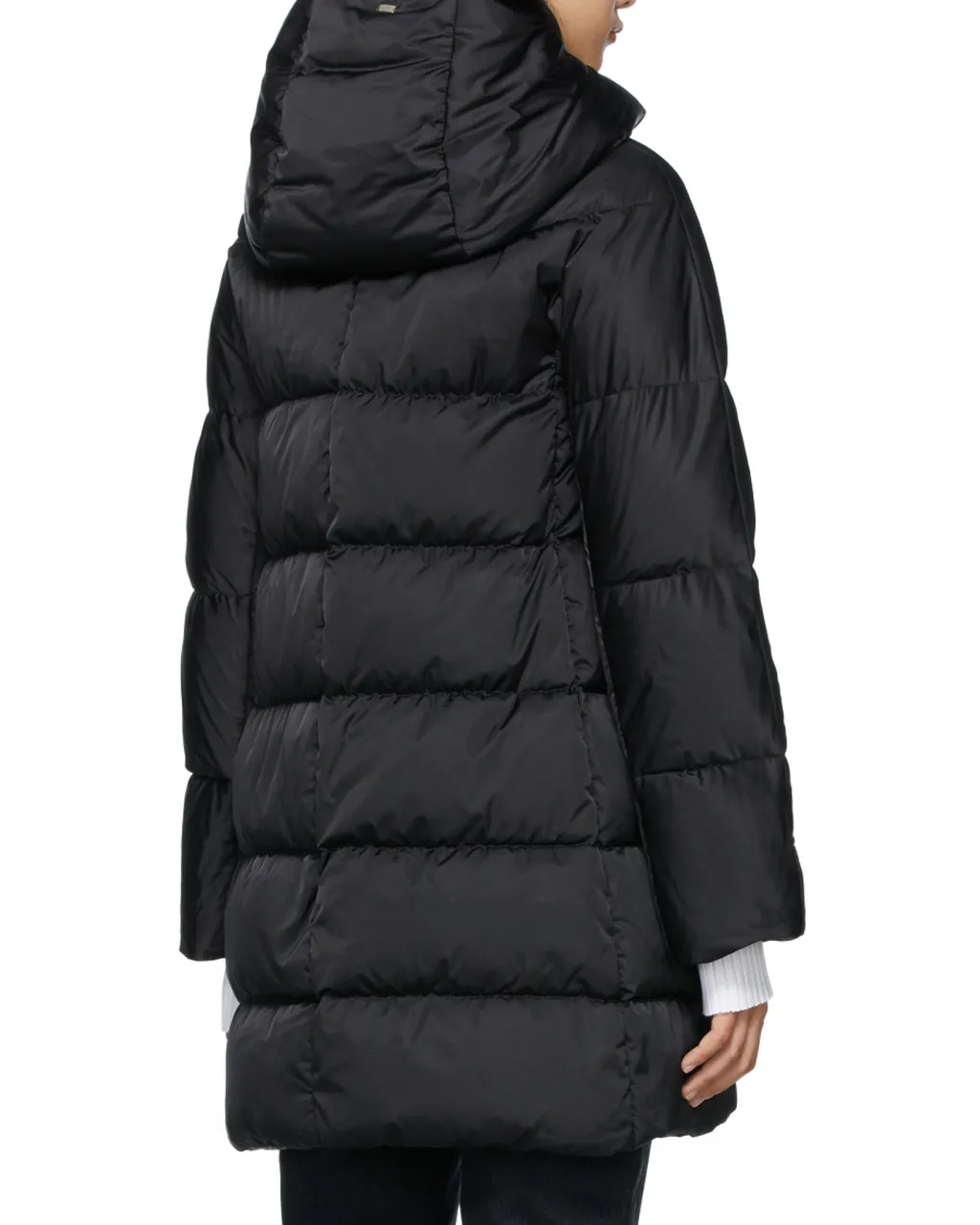 Hooded A-Shape Coat
