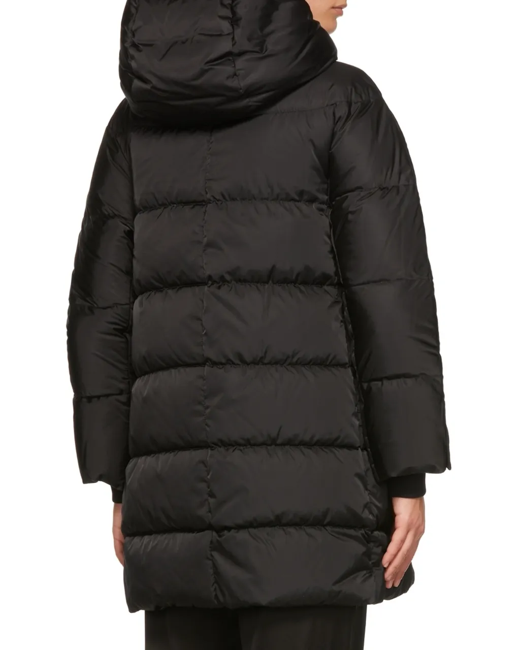 Hooded A-Shape Coat