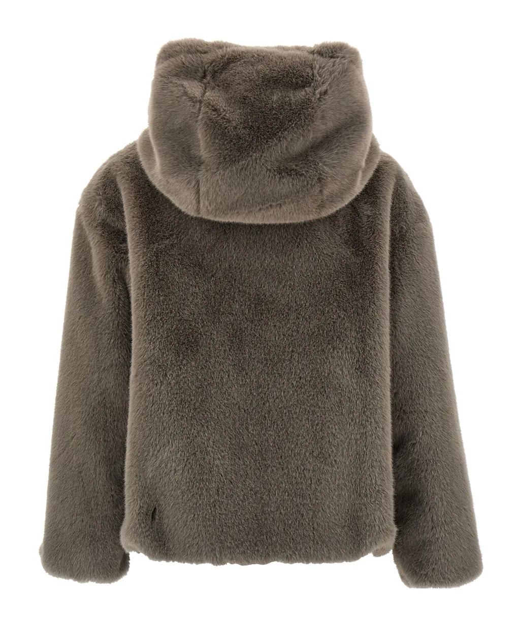 Drawstring Hooded Jacket