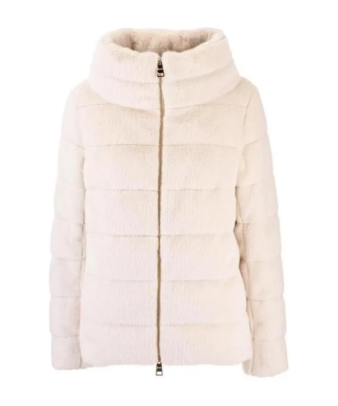 Faux-Fur Puffer Jacket