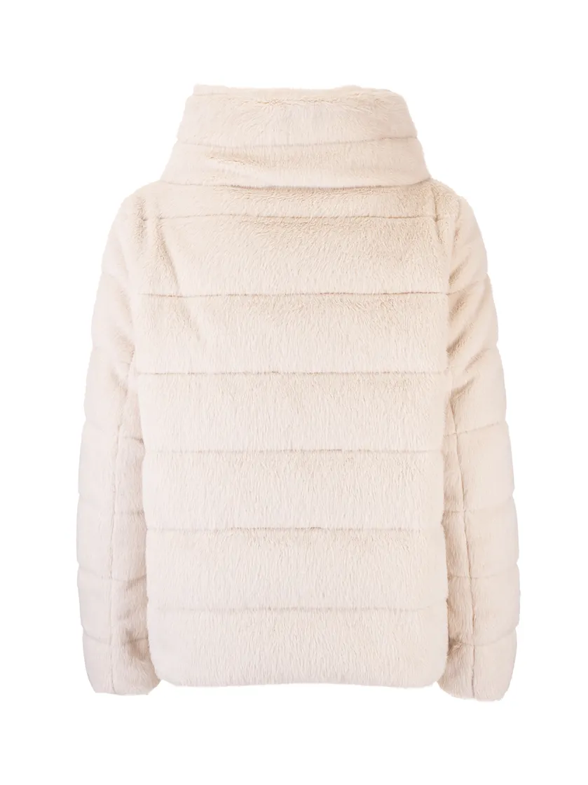 Faux-Fur Puffer Jacket