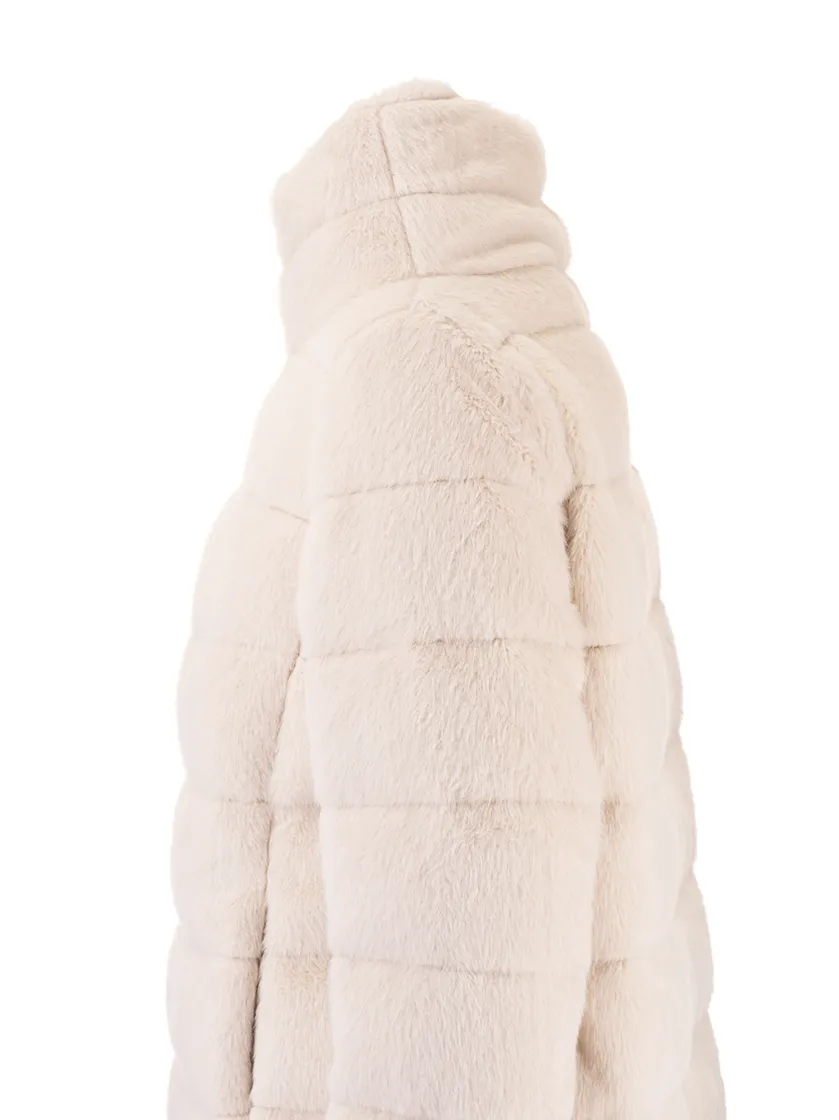 Faux-Fur Puffer Jacket
