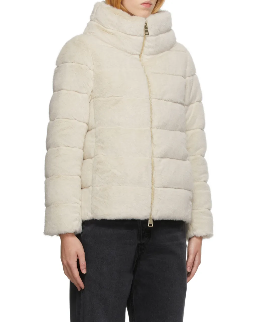 Faux-Fur Puffer Jacket