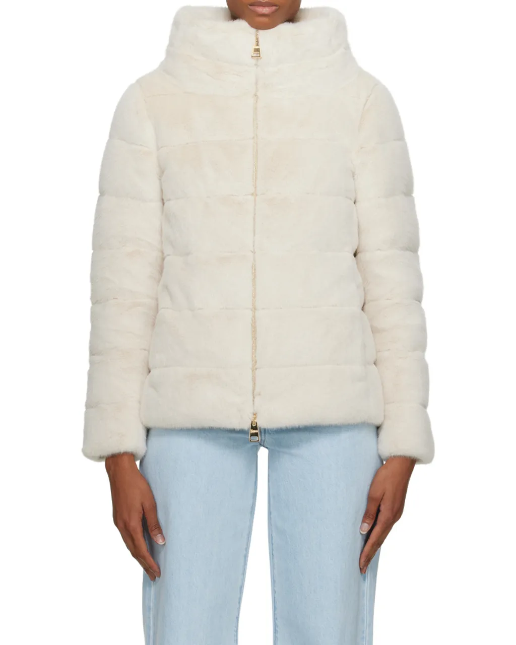 Faux-Fur Puffer Jacket