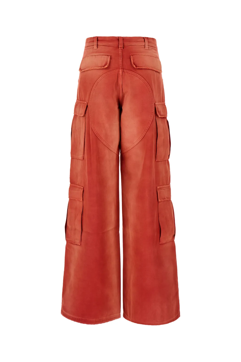 High-Waisted Wide-Leg Cargo Pants