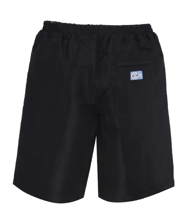 Logo Patch Knee-Length Track Shorts