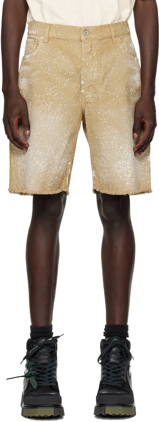 Paint Splatter Effect Shorts