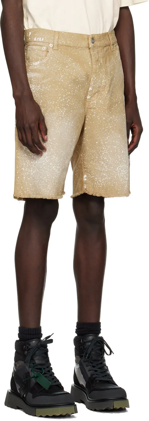 Paint Splatter Effect Shorts