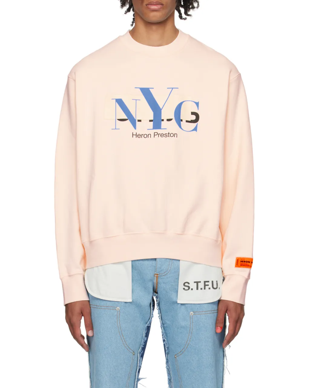 Logo Printed Crewneck Sweatshirt