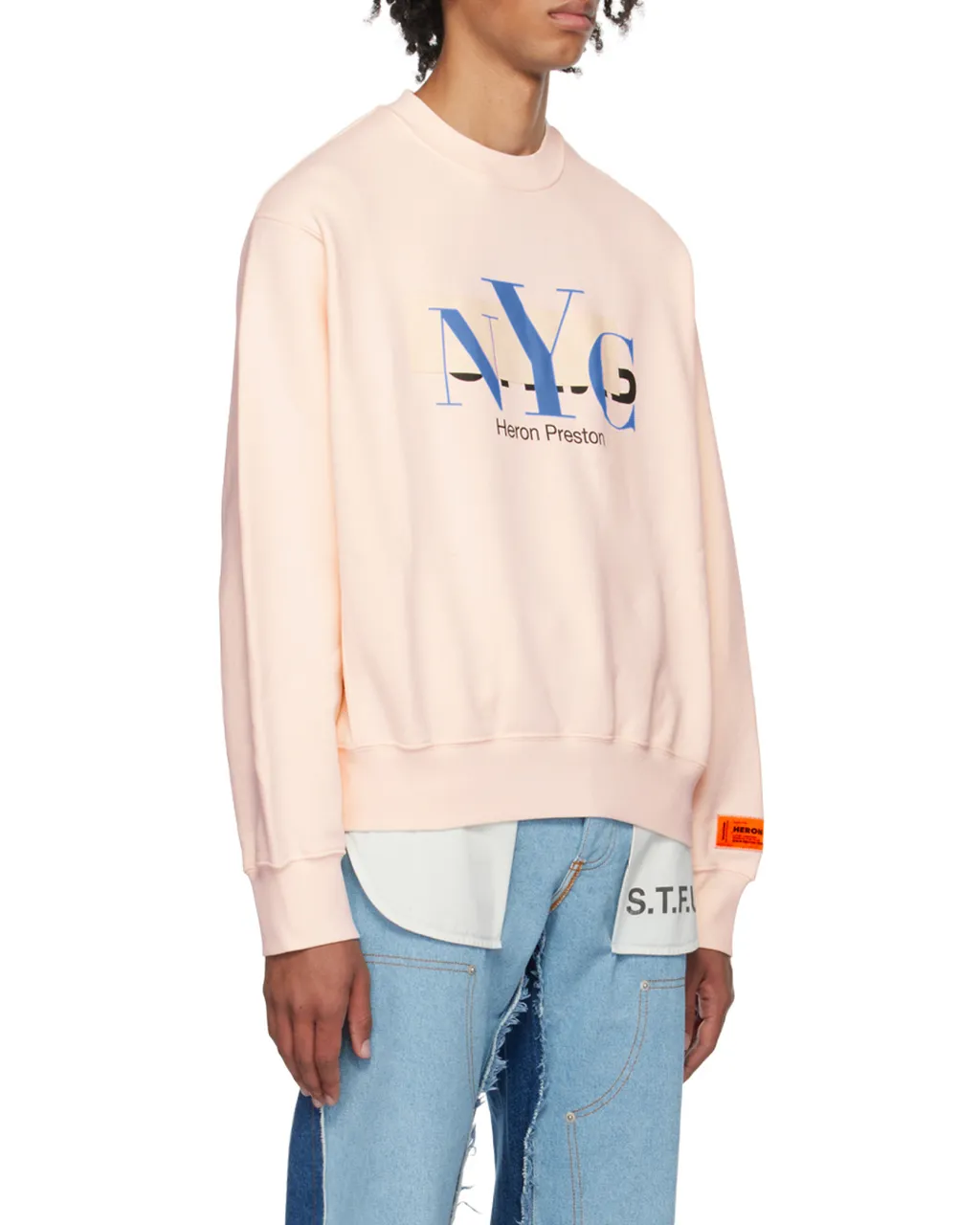 Logo Printed Crewneck Sweatshirt