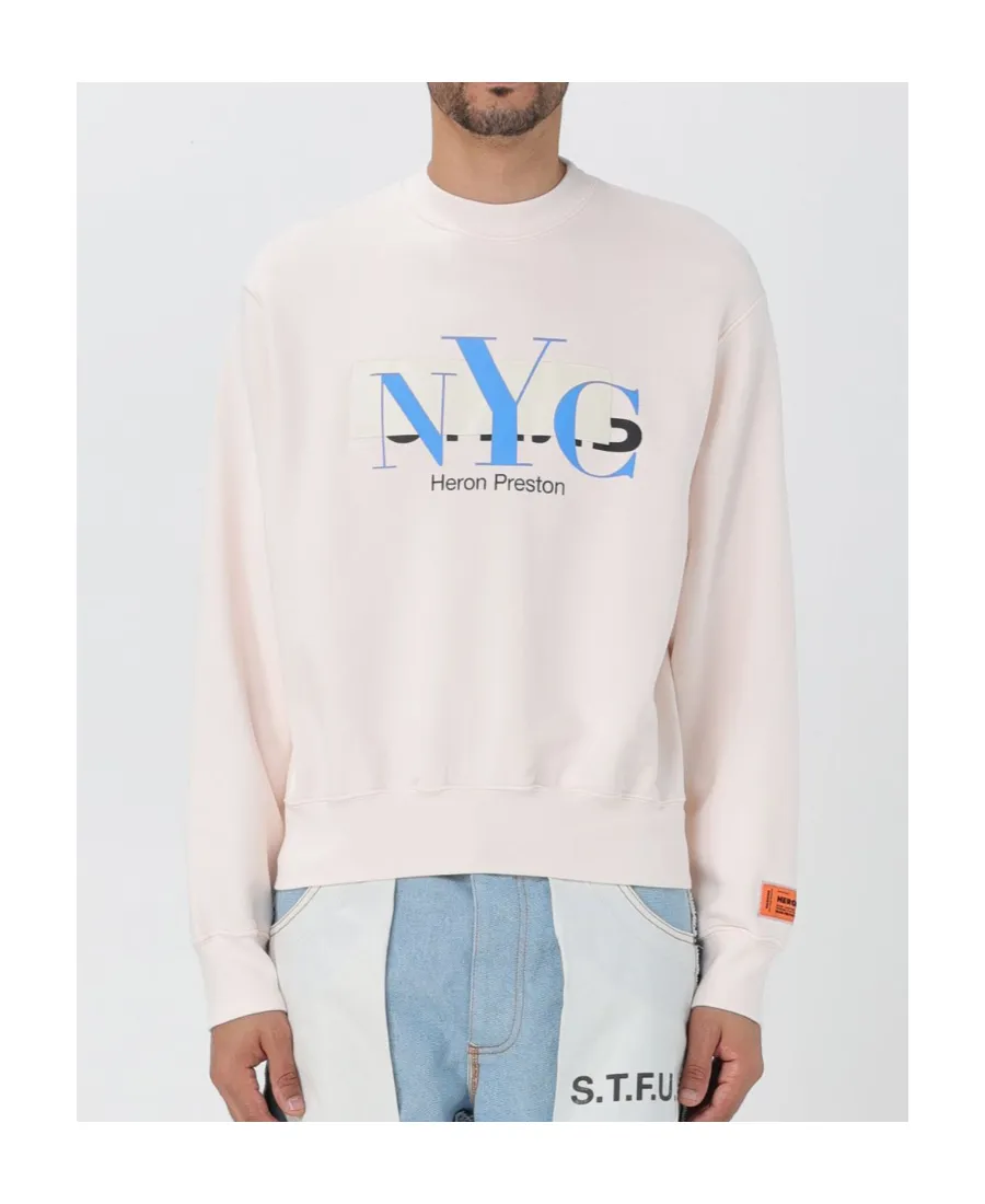 Logo Printed Crewneck Sweatshirt