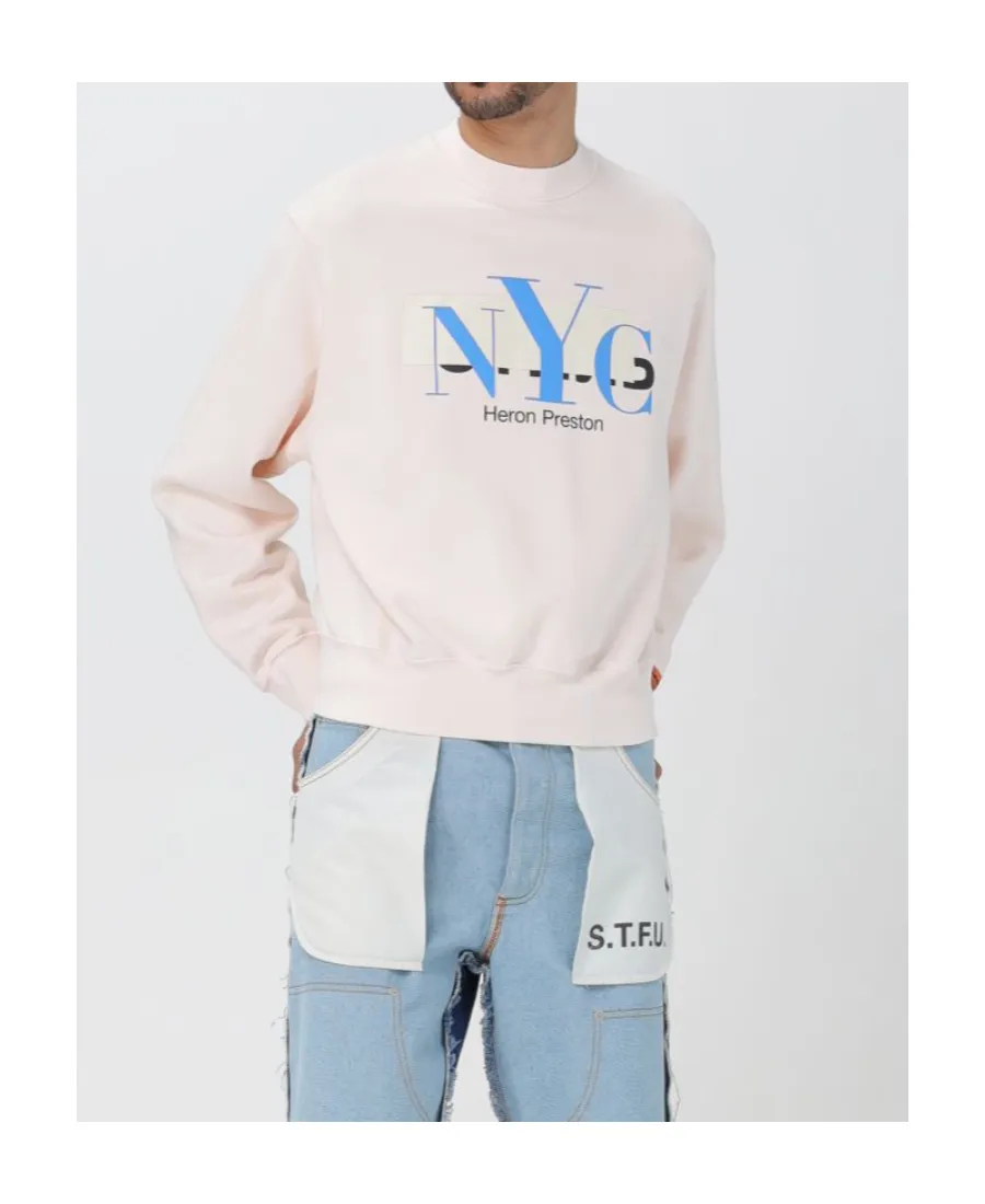 Logo Printed Crewneck Sweatshirt