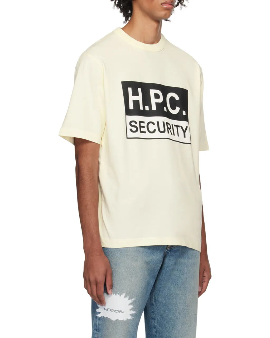 Paint Splatter Detailed Crewneck T-Shirt