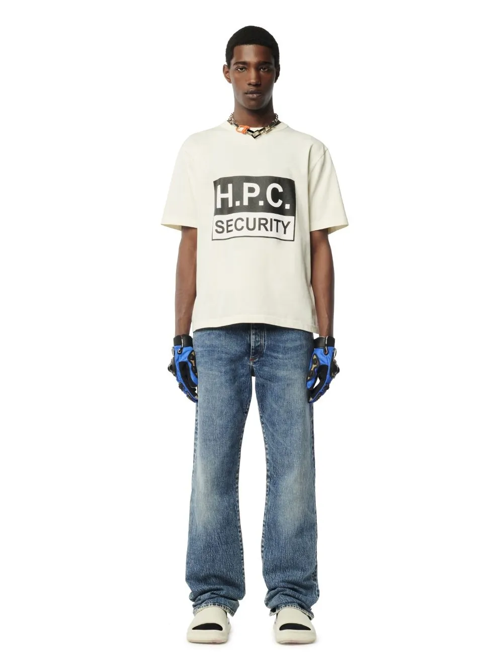 Paint Splatter Detailed Crewneck T-Shirt