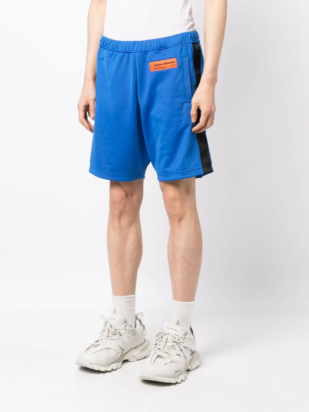 Logo-Patch Track Shorts
