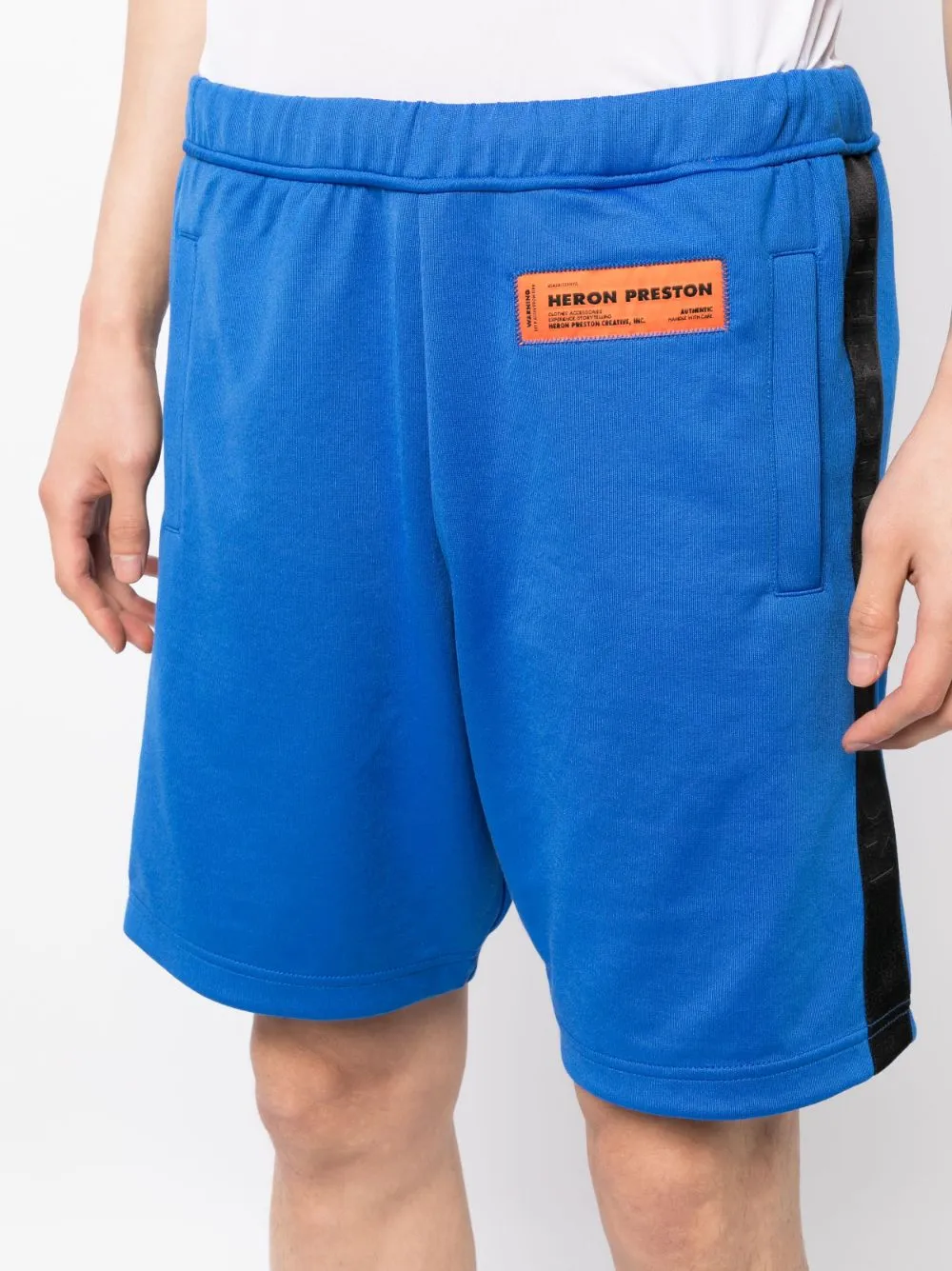 Logo-Patch Track Shorts