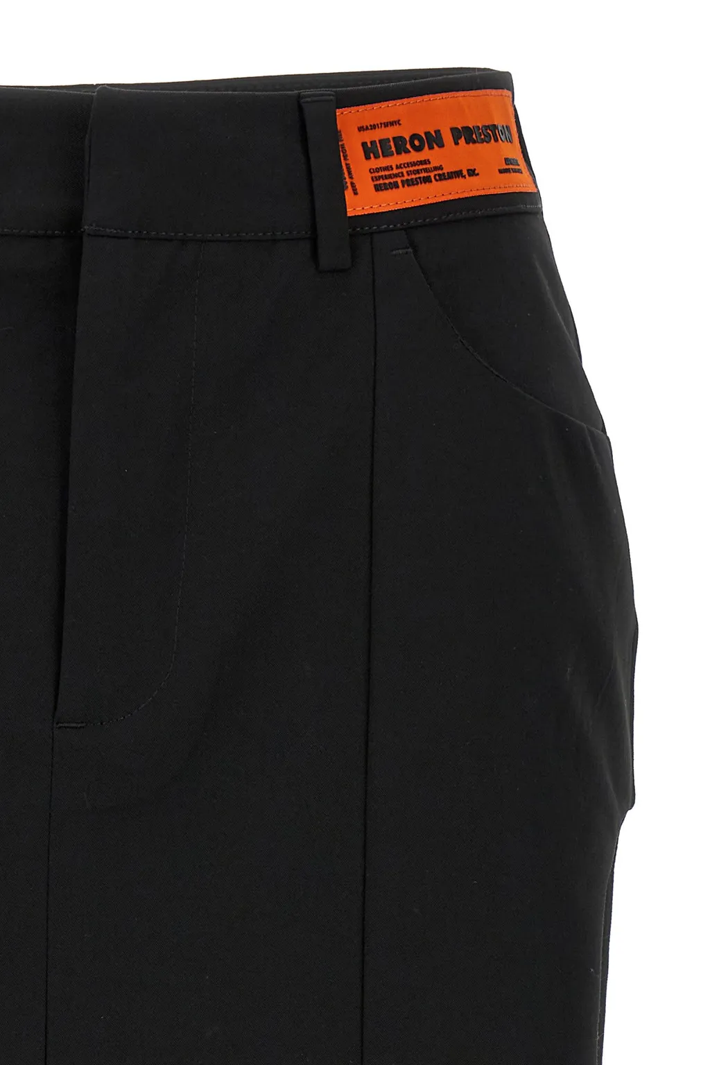 Logo Patch Cut-Out Skirt