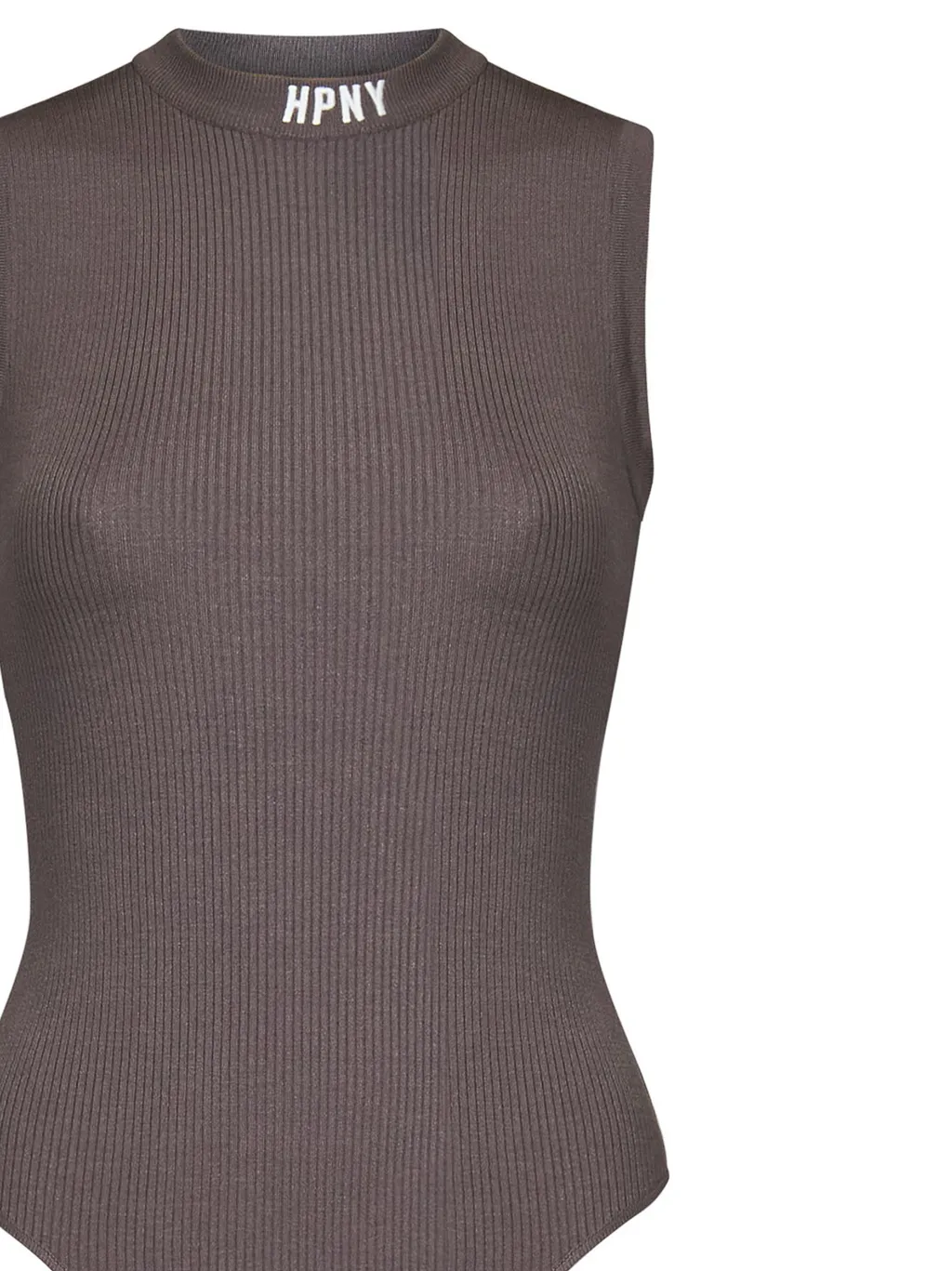 Logo-Embroidered Bodysuit
