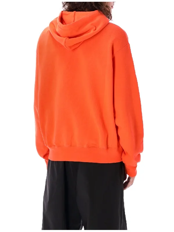Logo Printed Drawstring Hoodie