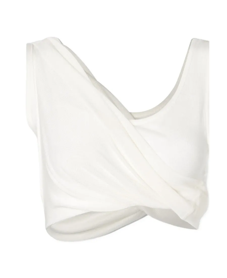 Twisted Pleated Short Vest