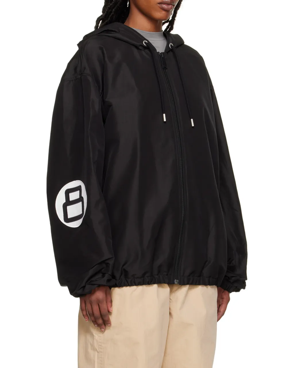 Hooded Long-Sleeved Casual Jacket
