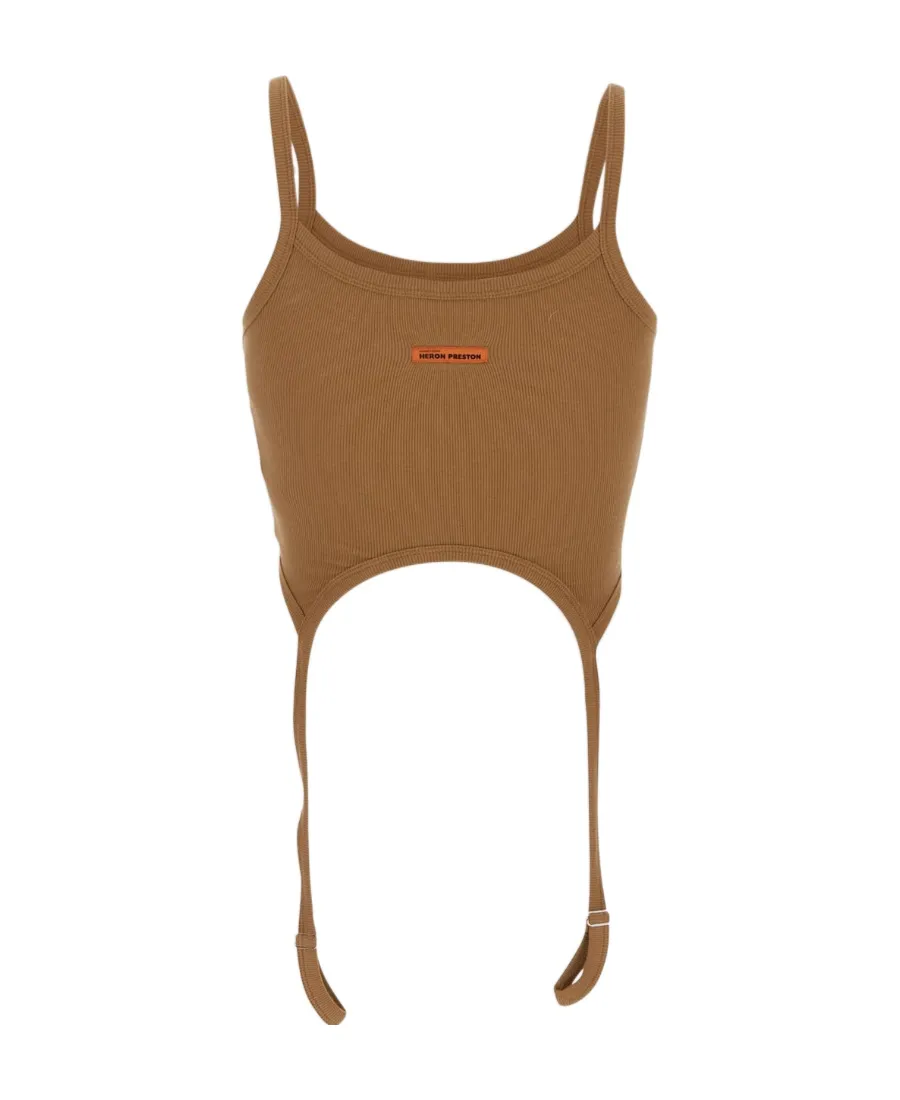 Hooks Cropped Tank Top