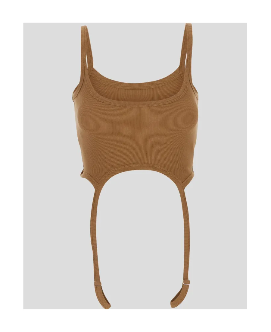 Hooks Cropped Tank Top