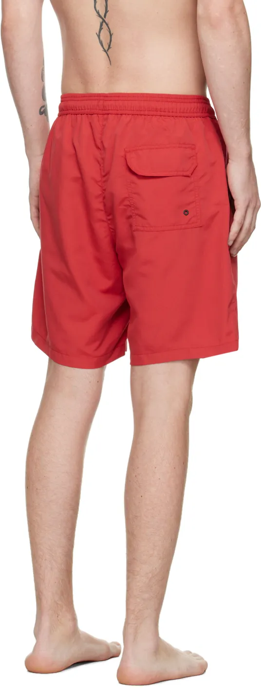 Logo Patch Drawstring Shorts